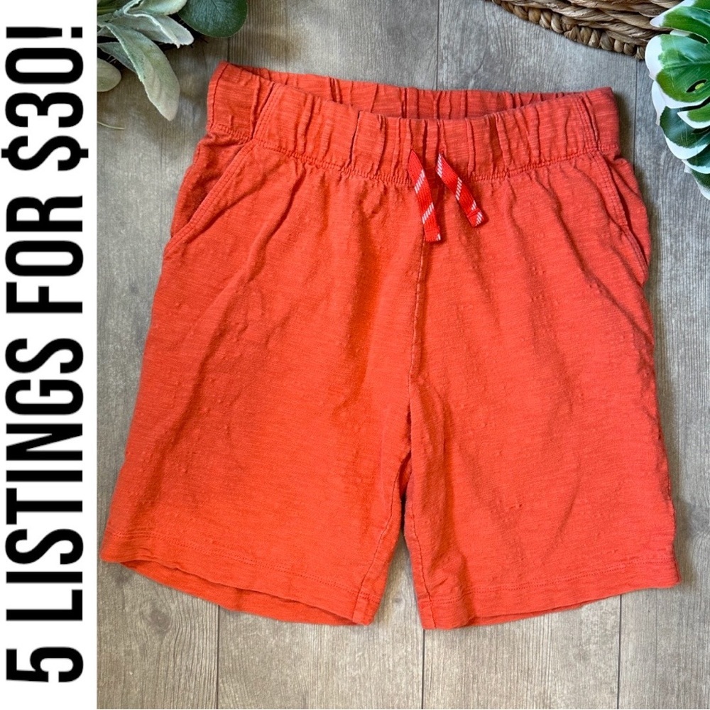 Spotted Zebra Boys Textured Casual Vibrant Sweat Shorts Sise Large (10)